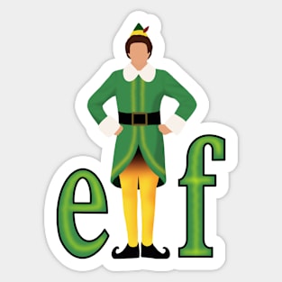 Elf Sticker